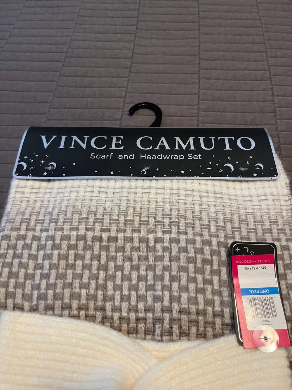BNWT Vince Camuto Scarf and Headwrap Set - Picture 2 of 4